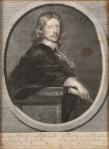 After Gerard Pietersz van Zyl (c.1607-1665) Dutch. Portrait of Govaert Flinck (Artist 1615-1660),