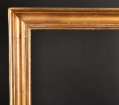 19th Century English School. A Hollow Gilt Frame, rebate 30" x 25" (76.2 x 63.5cm)