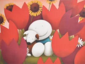 Doug Hyde (1972- ) British. "Secret Garden", Print in colours, Signed, inscribed and numbered 212/