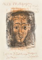 After Pablo Picasso (1881-1973) Spanish. "Alex Maguy (1962)", Poster, 24.75" x 17.75" (62.8 x 45cm)