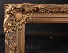 19th Century English School. A Gilt Composition Frame, with swept corners, rebate 36" x 26" (91.5