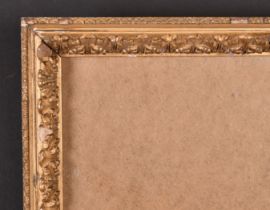 19th Century English School. A Gilt Composition Frame, with inset glass, rebate 24" x 20" (61 x 50.