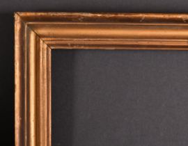 19th Century English School. A Painted Hollow Composition Frame, rebate 22.5" x 17" (57.2 x 43.2cm)