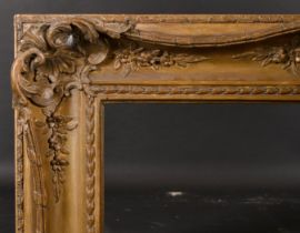 20th Century English School. A Painted Composition Frame, with swept and pierced centres and