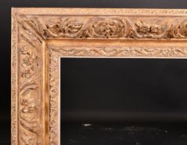 20th Century European School. A Louis Style Gilt and Painted Composition Frame, rebate 38" x 28.