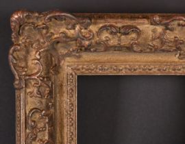 19th Century French School. A Louis Style Painted Composition Frame, rebate 22.25" x 18.75" (56.5