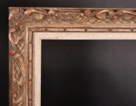 Early 20th Century French School. A Painted Carved Wood Frame, with a white slip, rebate 25.5" x 19"