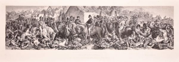 After Daniel MacLise (1806-1870) British. "Wellington and Blucher", Engraved by Luke Stocks, 11.