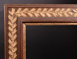 Late 19th Century French School. A Wooden Frame with a Gilt Floral Design, rebate 26.25" x 21" (66.6