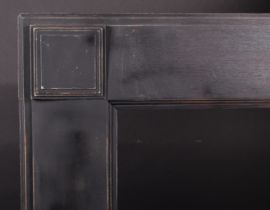 20th Century English School. A Black Painted Wooden Frame, rebate 25.5" x 21" (64.7 x 53.3cm)