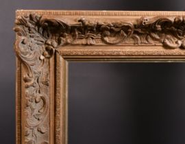 20th Century English School. A Gilt Composition Frame, with swept centres and corners, rebate 25"