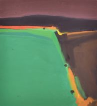 John Miller (1931-2002) British. "Above Sandcreed, 1994", Gouache, Inscribed on various labels