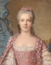 After Jean-Marc Nattier (1685-1766) French. A Portrait believed to be of Princess Marie Adelaide