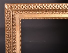 19th Century European School. A Fine Carved Giltwood Frame, rebate 36" x 31" (91.5 x 78.7cm)