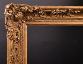 Early 19th Century English School. A Gilt Composition Frame, with swept corners, rebate 30" x 25" (
