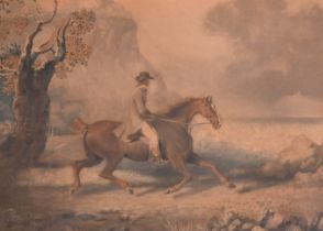 After William Ward (1766-1826) British. "His Grace The Duke of Hamilton & Brandon", Mezzotint, In
