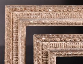 Early 20th Century French School. A Pair of Painted Carved Wood Frames, rebate 29.5" x 23.5" (74.9 x