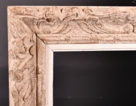 20th Century French School. A Painted Carved Wood Frame, with a white slip, rebate 36" x 18" (91.5 x