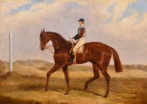 John Frederick Herring Snr (1795-1865) British. "Dangerous", Winner of The Derby 1833, Oil on