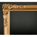 19th Century English School. A Gilt Composition Frame, with swept corners, rebate 24" x 20" (61 x