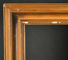 19th Century English School. A Hollow Composition Frame, rebate 26.5" x 20.5" (67.3 x 52cm)