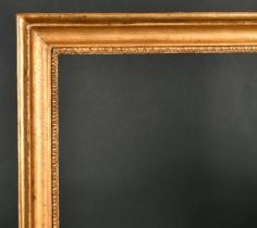 Late 19th Century English School. A Hollow Gilt Composition Frame, rebate 30.5" x 22" (77.4 x 55.