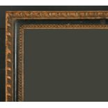 Early 19th Century English School. A Carved Wood Frame, with a black inner edge and inset glass,