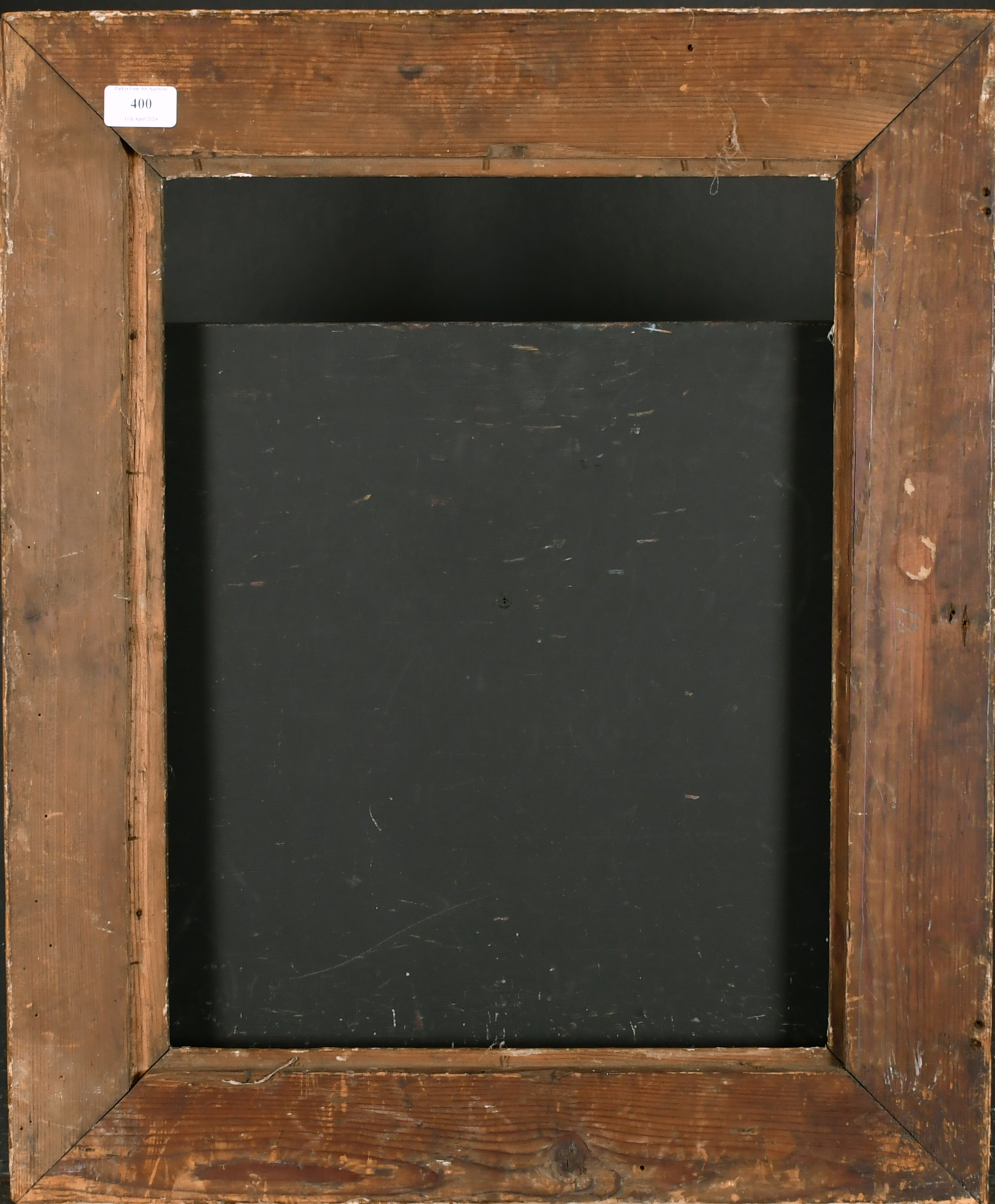 18th Century English School. A Carved Giltwood Frame, rebate 19" x 14.75" (48.2 x 37.5cm) - Image 3 of 3