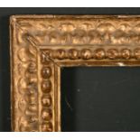 19th Century Italian School. A Carved Giltwood Frame, rebate 8" x 6.25" (20.3 x 15.8cm)