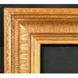 19th Century American School. A Gilt Composition Frame, rebate 15.25" x 9.5" (38.8 x 21.6cm)