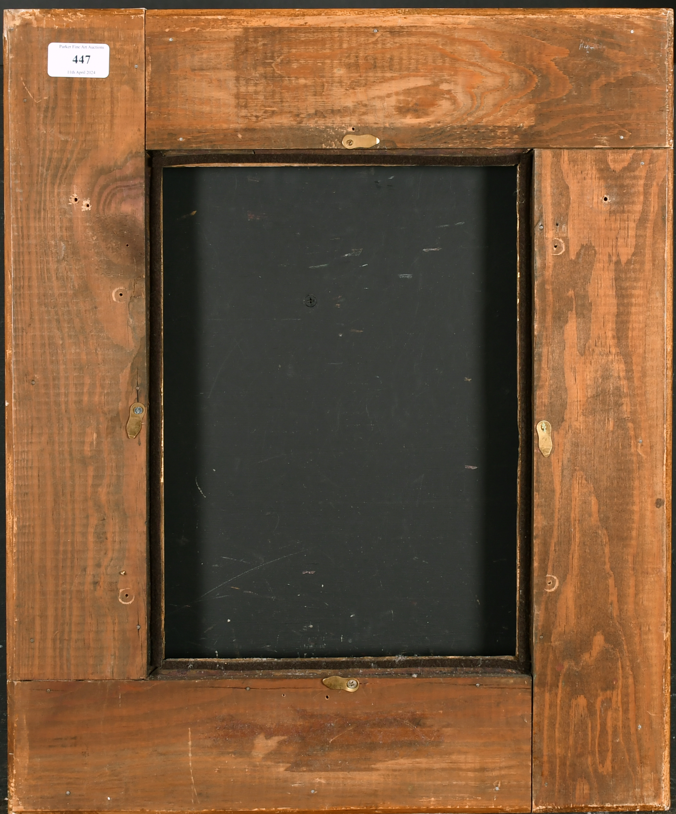 19th Century French School. A Carved Giltwood Frame, rebate 13" x 9.5" (33 x 24.1cm) - Image 3 of 3