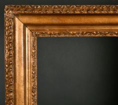 19th Century French School. A Carved Giltwood Frame, rebate 29.5" x 22" (75 x 55.8cm)