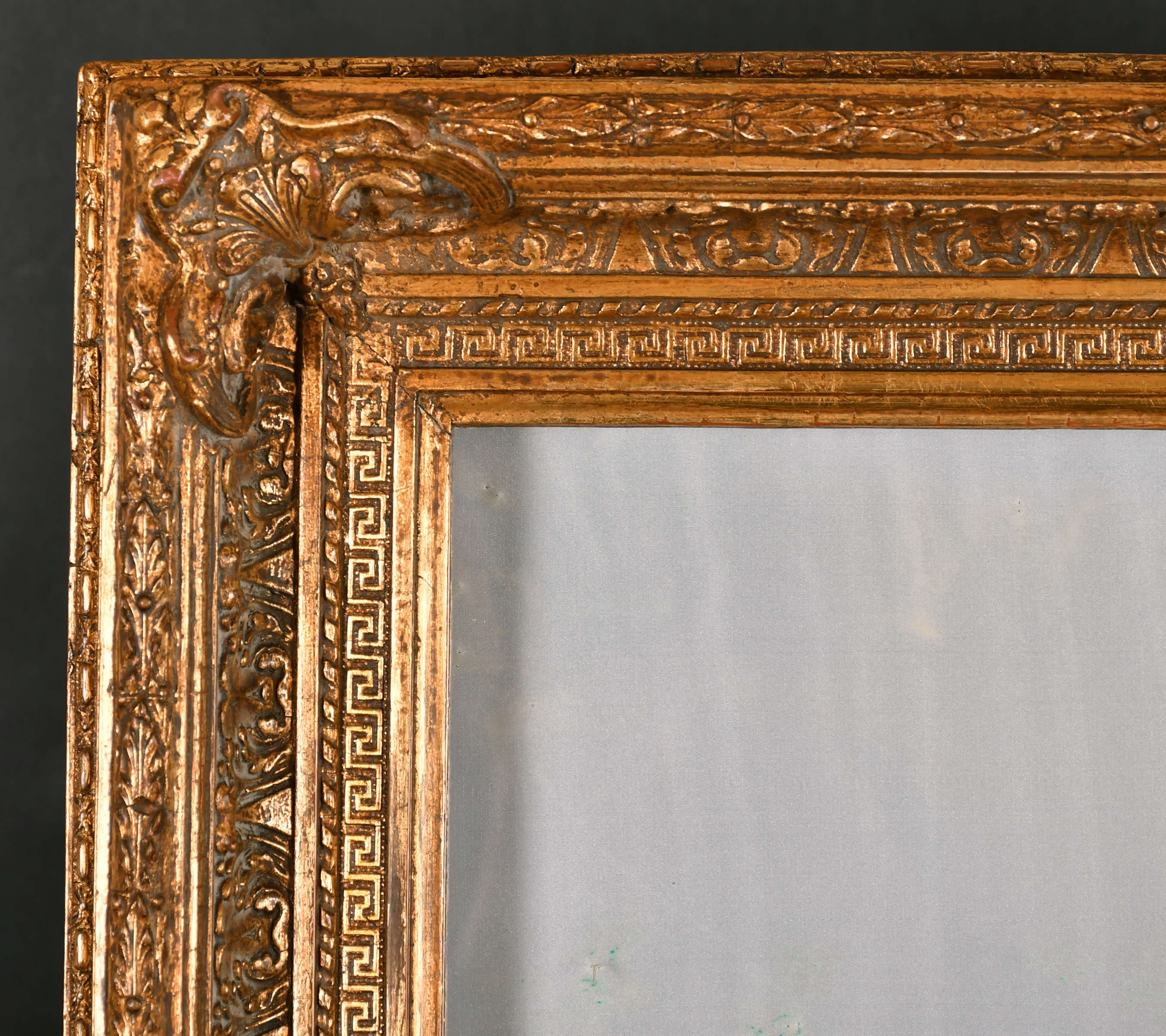 19th Century English School. A Painted Composition Frame, rebate 22" x 14" (55.8 x 35.5cm)