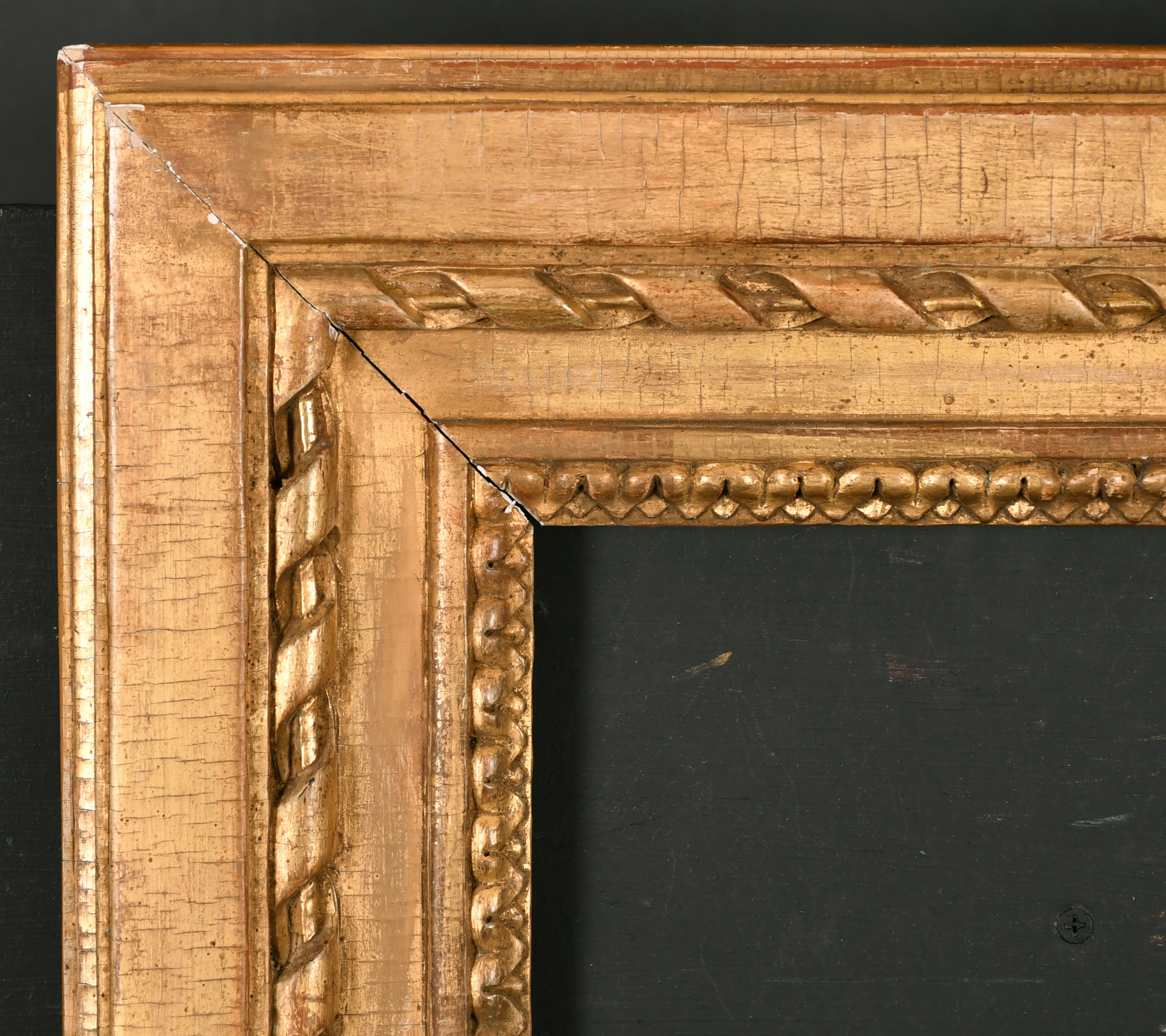 19th Century French School. A Carved Giltwood Frame, rebate 13" x 9.5" (33 x 24.1cm)