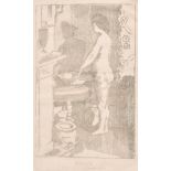 Walter Richard Sickert (1860-1942) German/British. "Sally", Etching, Inscribed in pencil, unframed