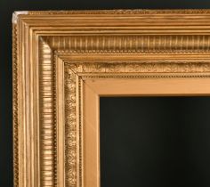 19th Century English School. A Gilt and Painted Composition Frame, rebate 28" x 18.5" (71.1 x 47cm)