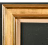 20th Century English School. A Gilt Frame, with a fabric slip, rebate 14.25" x 11.75" (36.2 x 29.