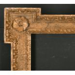 18th Century English School. A Kent Carved Giltwood Frame, rebate 15.25" x 12" (38.8 x 30.5cm)