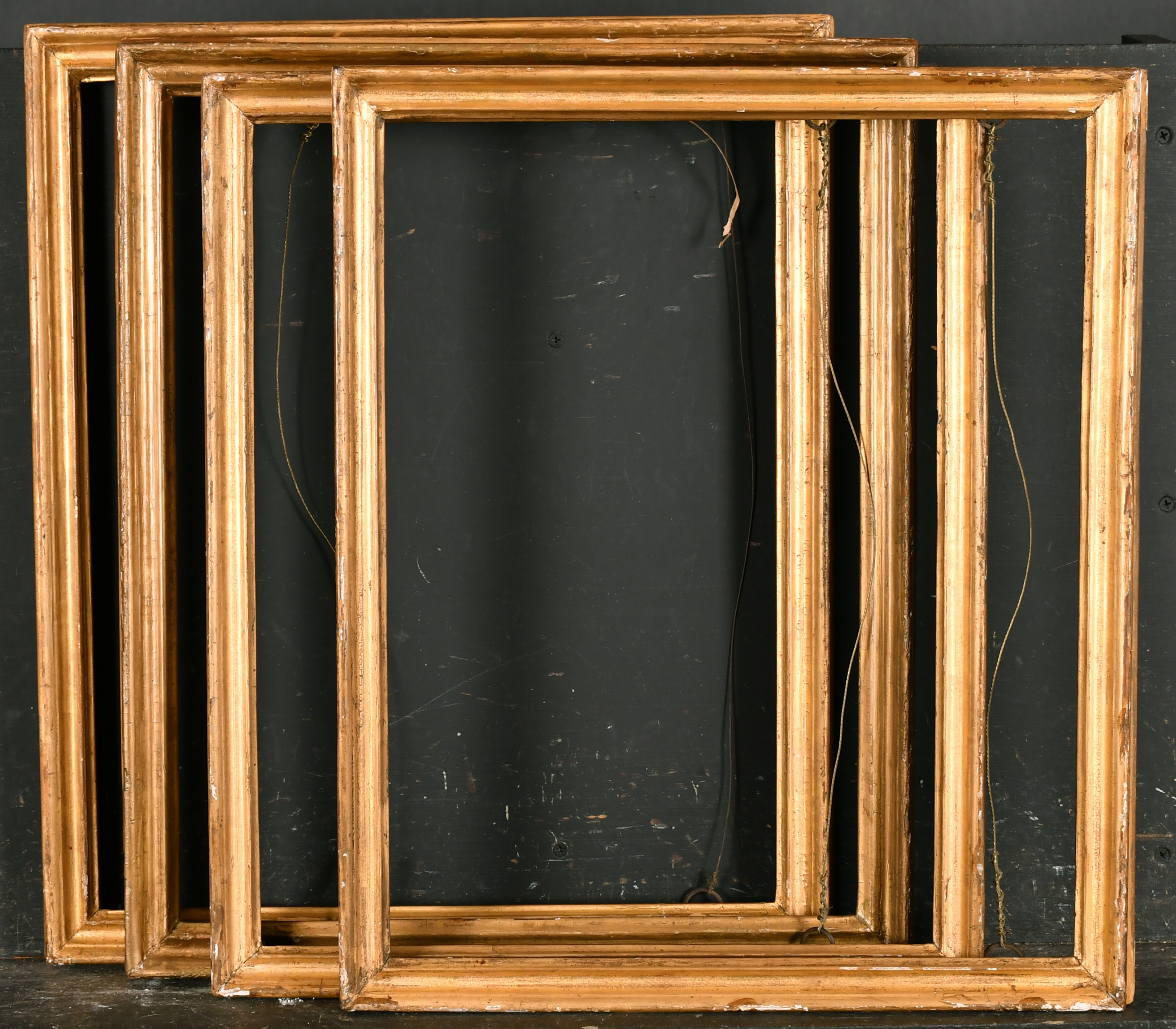 19th Century English School. A Near Set of Four Gilt Composition Frames, all 17" x 14" (43.2 x 35. - Image 2 of 3