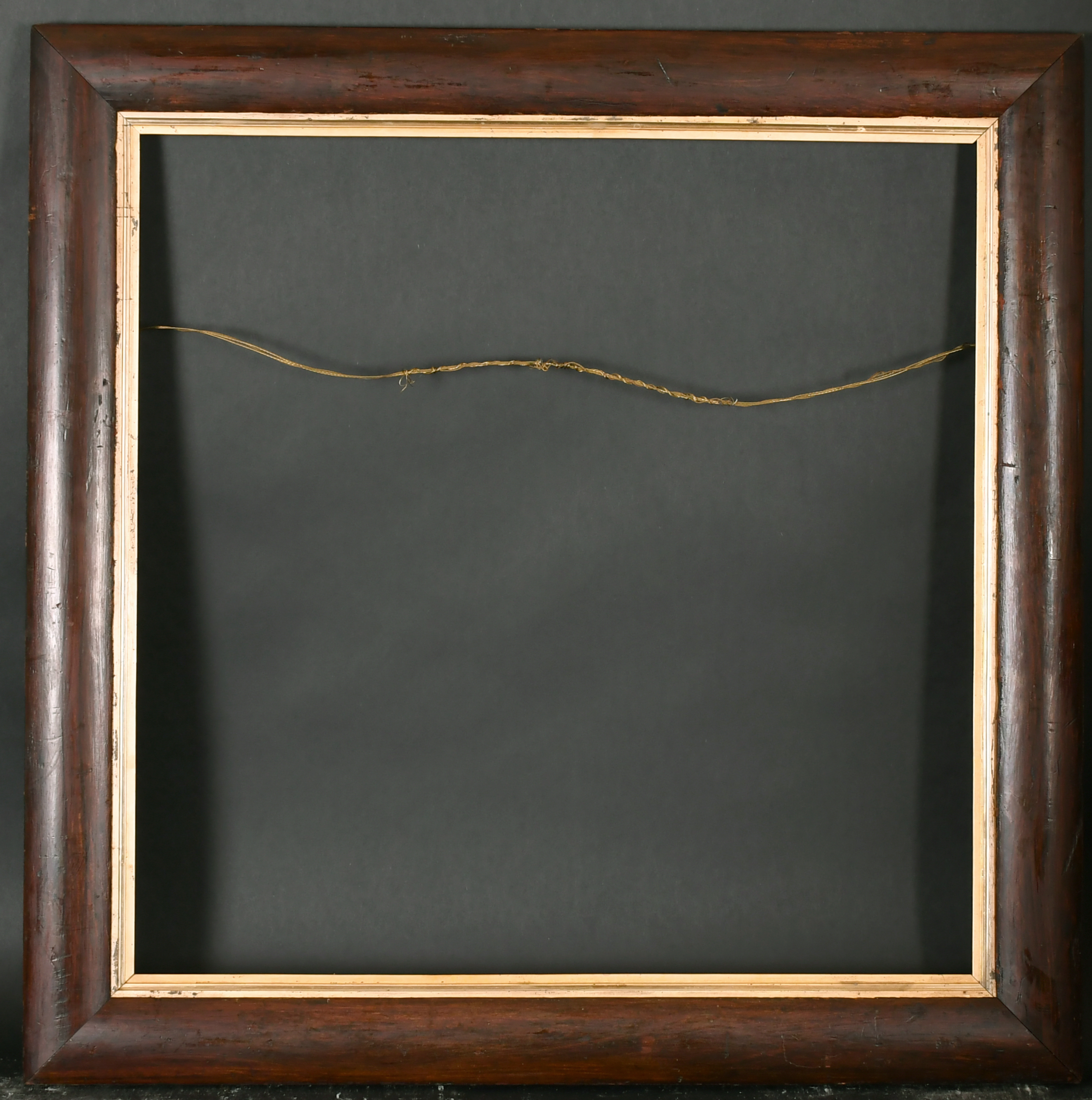 19th Century English School. A Darkwood Frame, with a gilt slip, rebate 24.5" x 24" (62.2 x 61cm) - Image 2 of 3