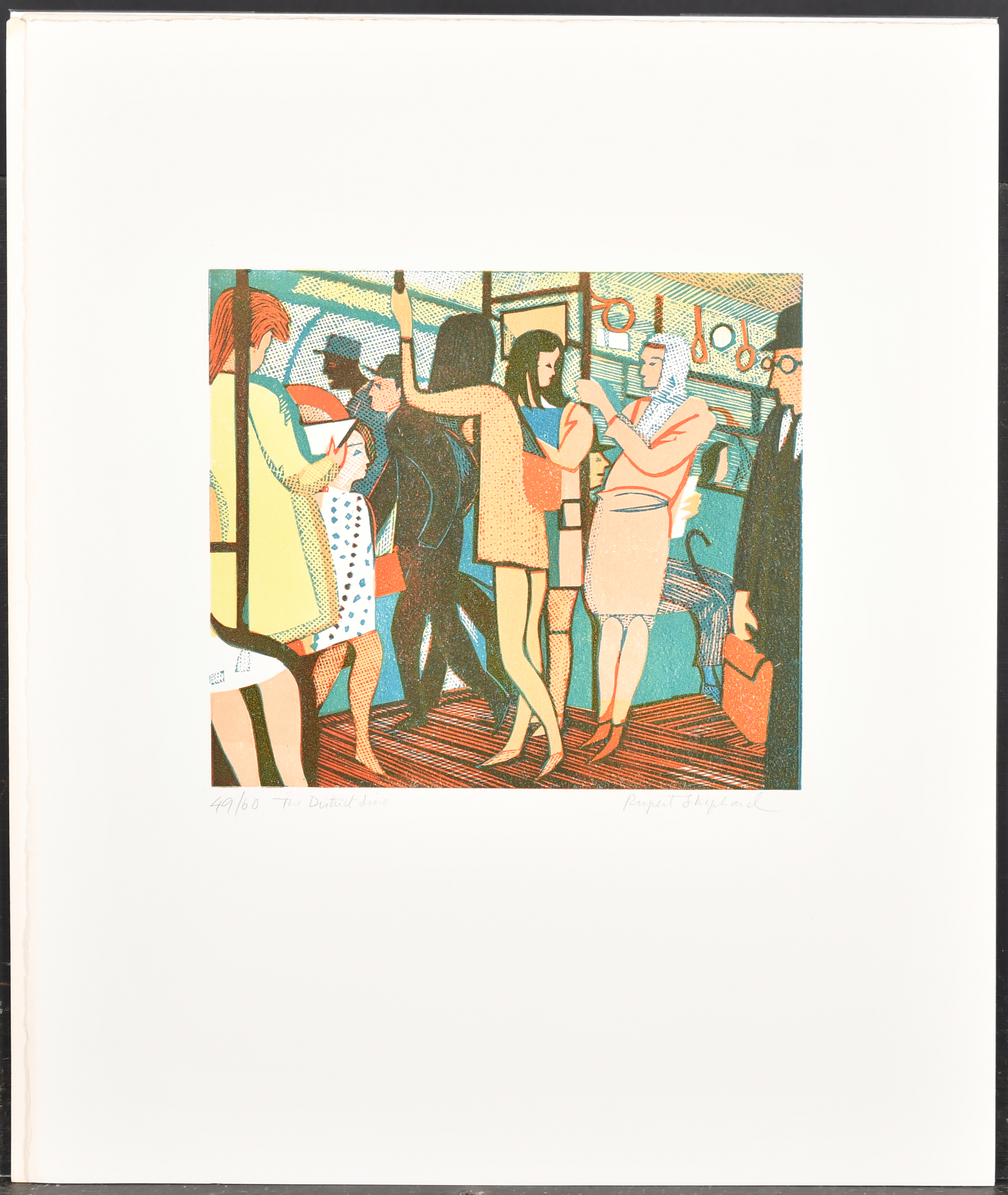 Rupert Shephard (1909-1992) British. "Royal Exchange", Lithograph, Signed, inscribed and numbered - Image 4 of 6