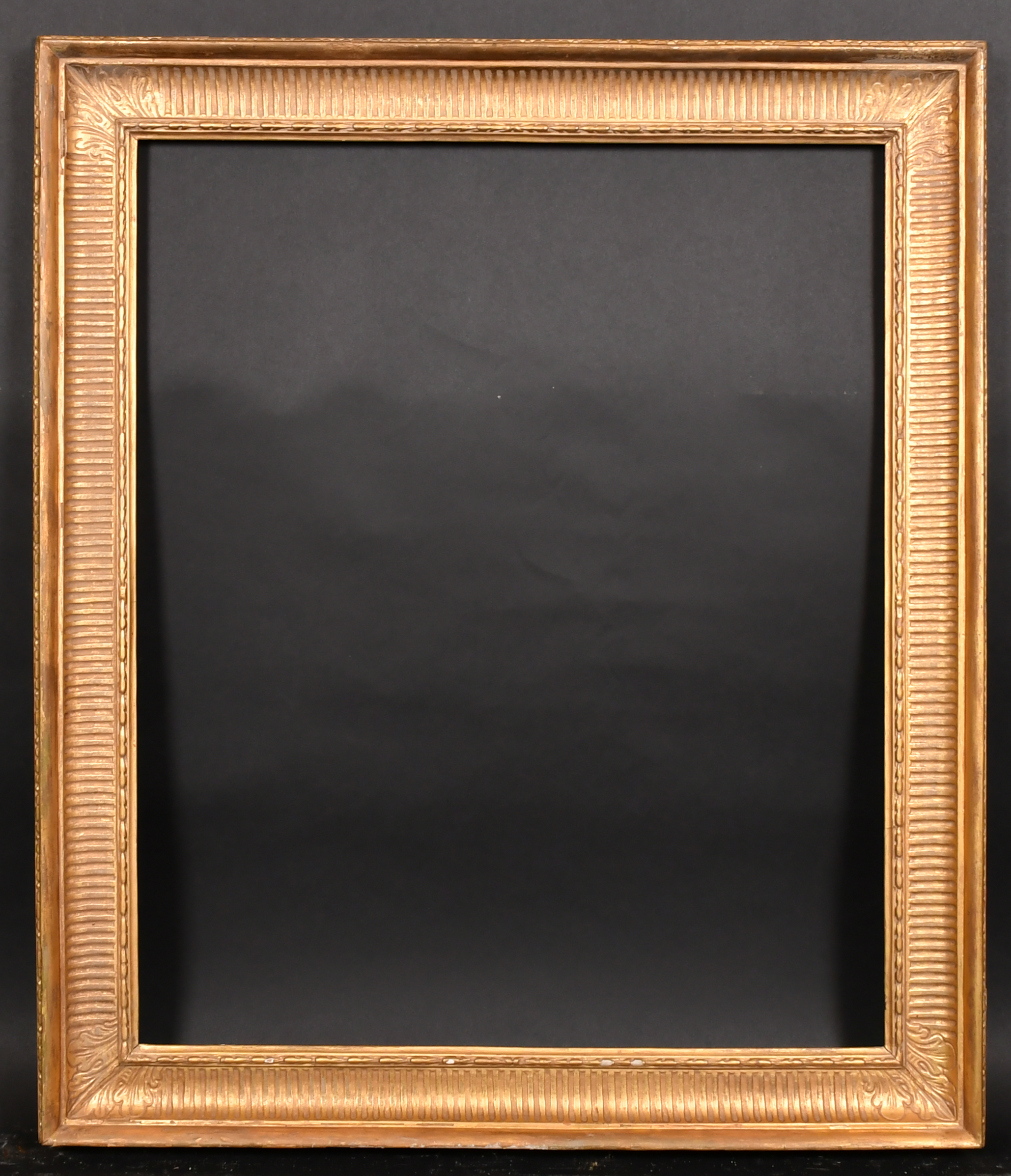 18th Century English School. A Carved Giltwood Frame, rebate 30" x 25" (76.2 x 63.5cm) - Image 2 of 3