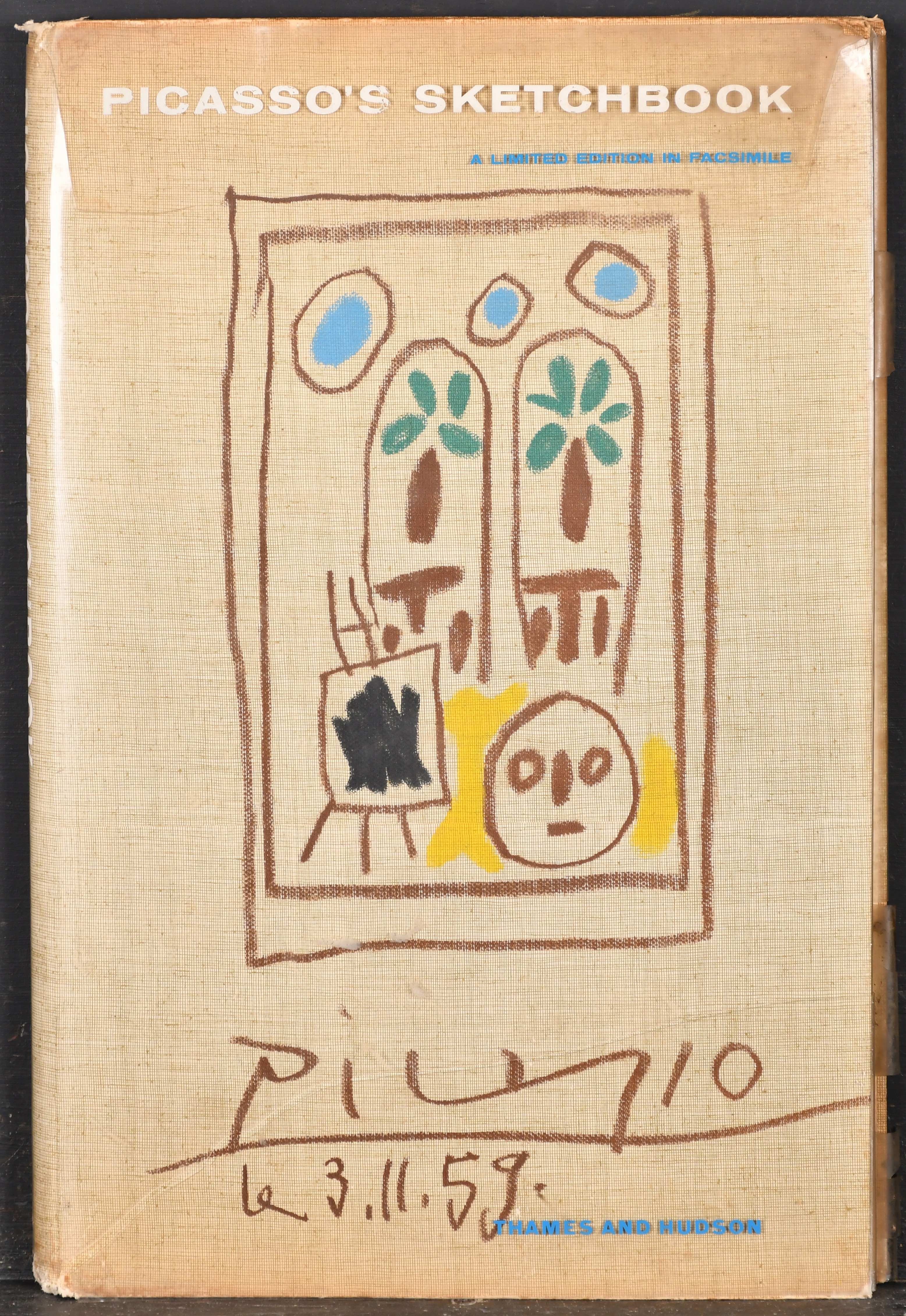 Pablo Picasso (1881-1973) Spanish. 'Picasso's Sketchbook', Limited Edition in facsimile, published - Image 2 of 4