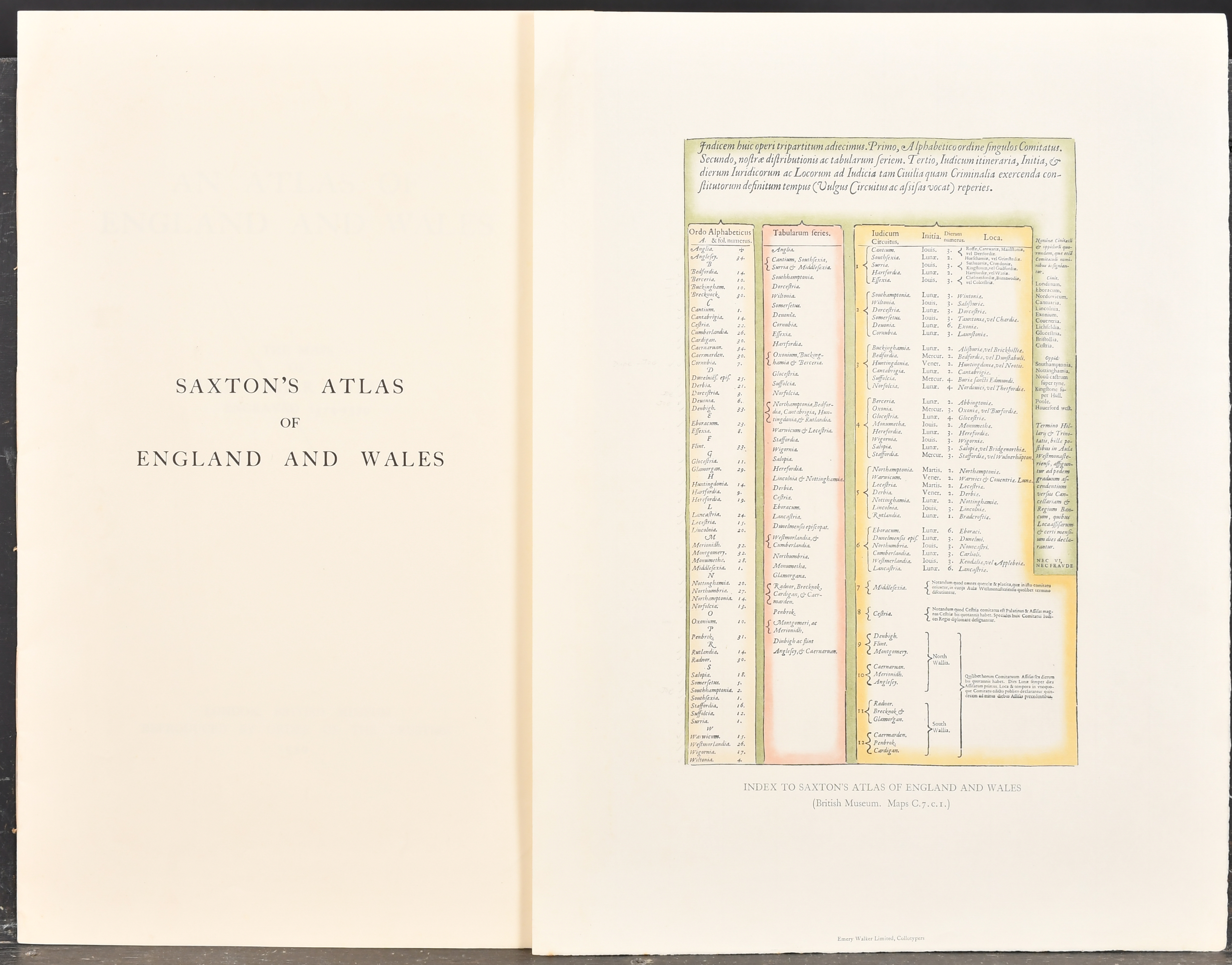 Emery Walker Limited (20th Century). A Collection of Sexton's Atlas of England and Wales (not - Image 4 of 7
