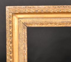 18th Century English School. A Carved Giltwood Chippendale Style Frame, circa 1770, rebate 35.25"