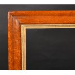 19th Century English School. A Maple Frame, with a gilt slip, rebate 27.25" x 22" (69.2 x 55.8cm)
