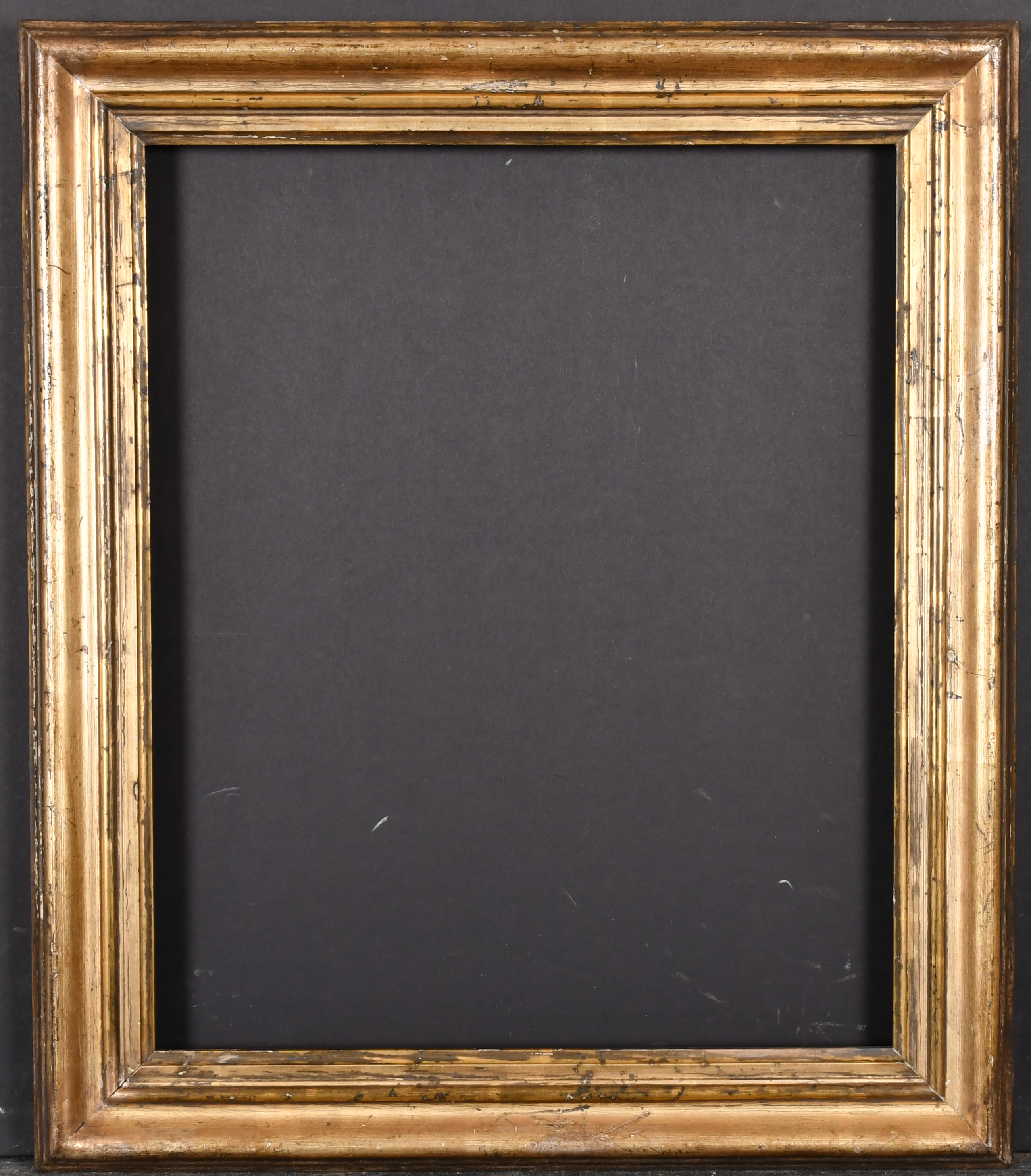 19th Century English School. A Silver Composition Frame, rebate 17.25" x 14.25" (43.7 x 36.2cm) - Image 2 of 3