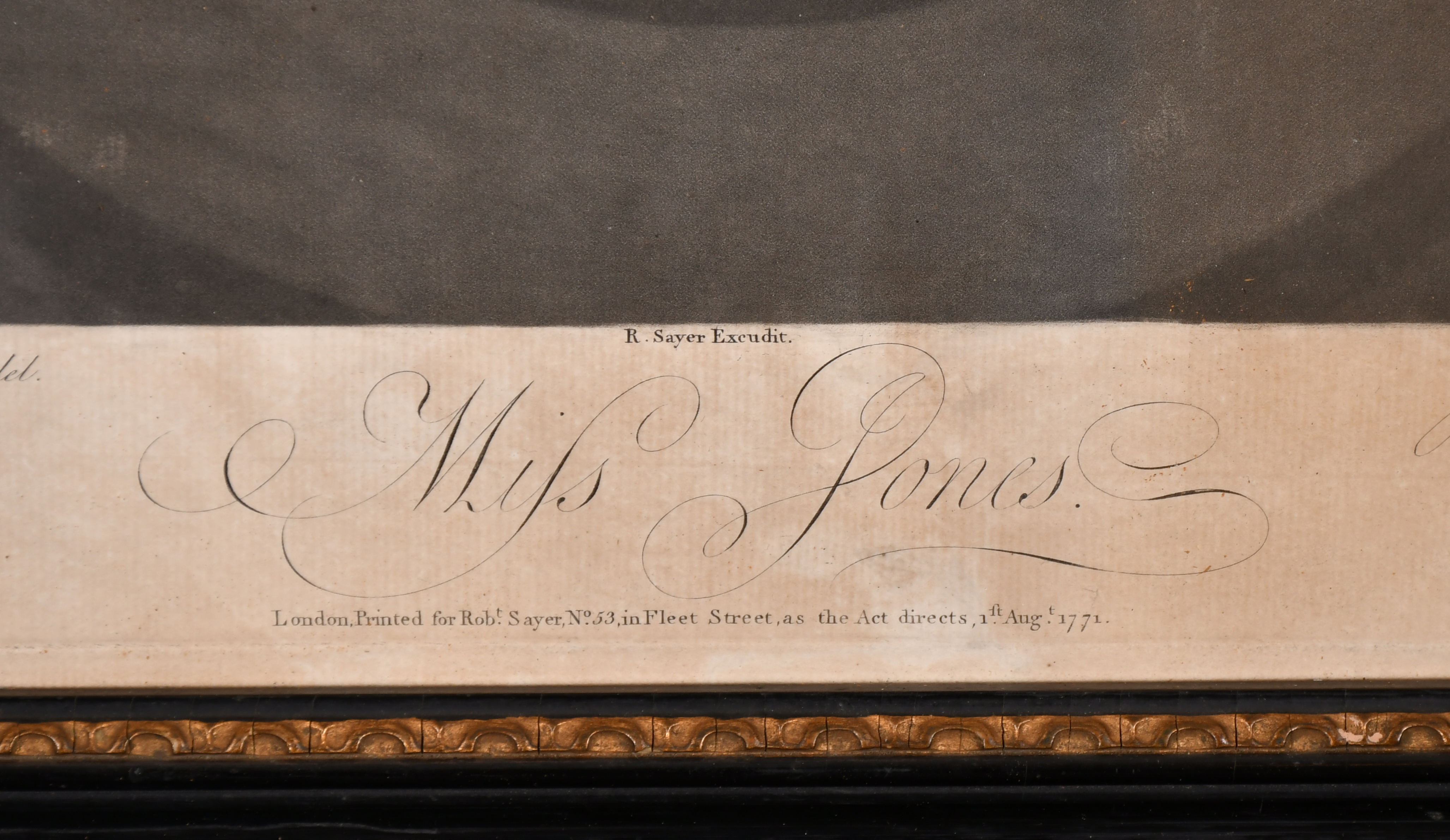 After Joshua Reynolds (1723-1792) British. Lady Almeria Carpenter, Mezzotint, 13.5" x 11" (34.3 x - Image 6 of 7