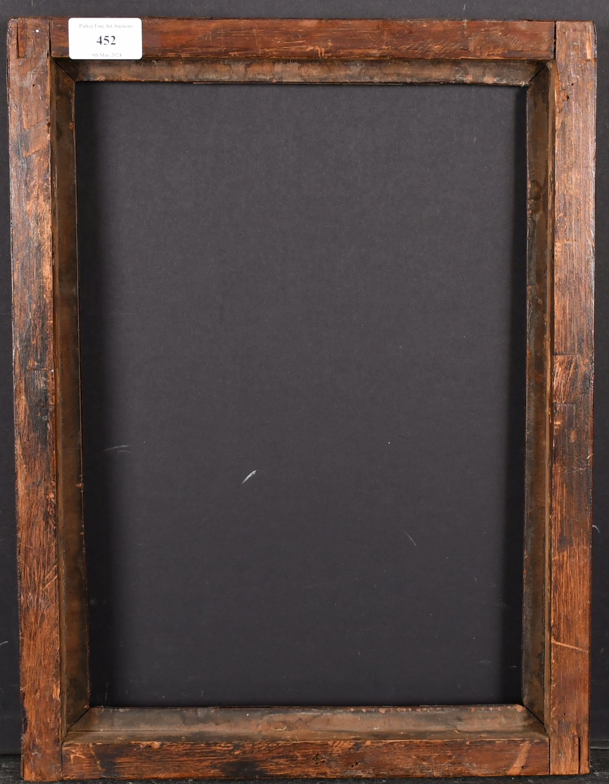 18th Century English School. A Wooden Frame, rebate 14.25" x 10.25" (36.2 x 26cm) - Image 3 of 3