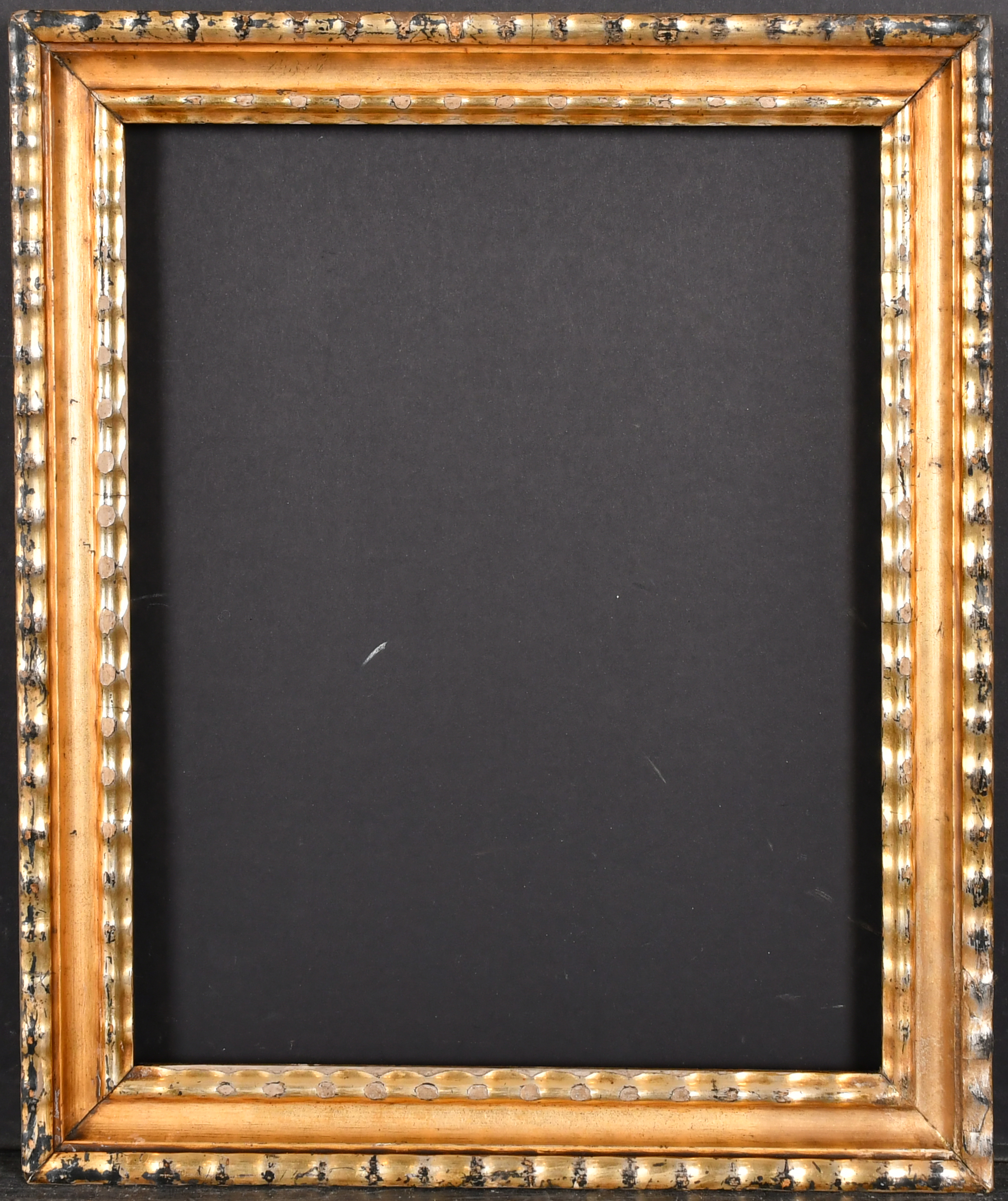19th Century English School. A Ribbed Composition Frame, rebate 12" x 10" (30.5 x 25.4cm) - Image 2 of 3